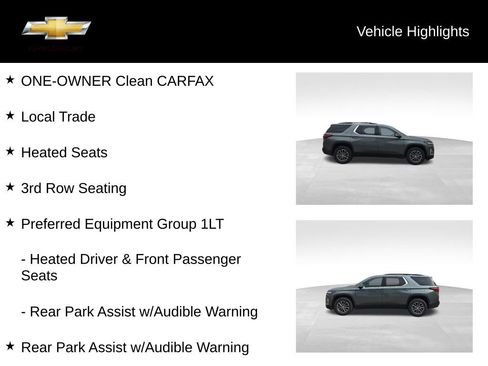 Used 2022 Chevrolet Traverse LT image 17