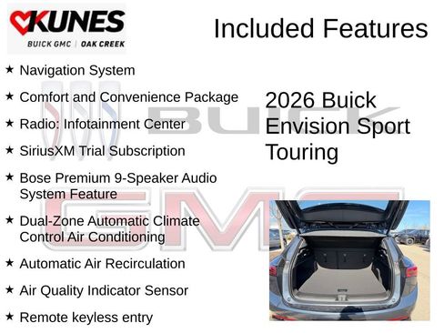 New 2026 Buick Envision Sport Touring AWD/4WD image 2