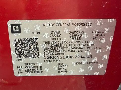 Used 2019 GMC Acadia SLE AWD/4WD image 24