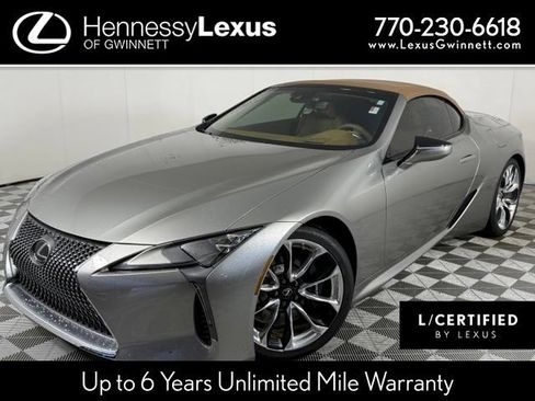 Used 2021 Lexus LC 500 Convertible w/ Touring Package RWD image 1