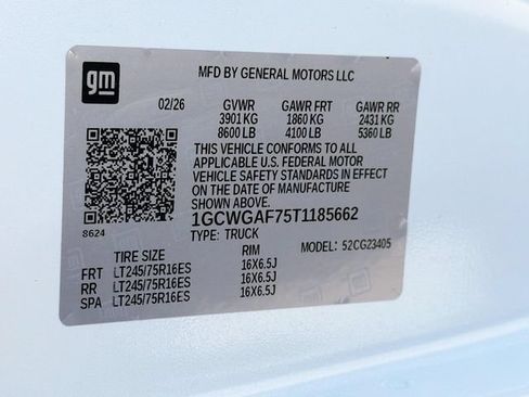 New 2026 Chevrolet Express 2500 w/ Driver Convenience Package RWD image 23