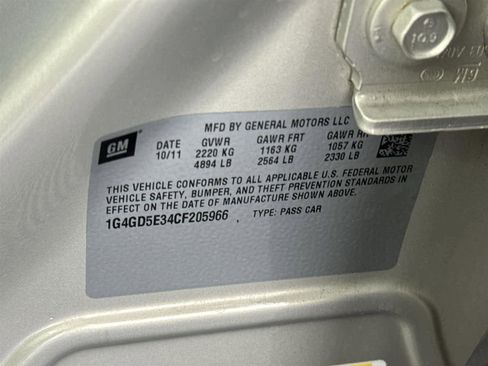 Used 2012 Buick LaCrosse Premium w/ Entertainment Package image 30