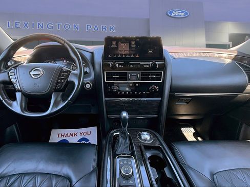 Used 2021 Nissan Armada Platinum w/ Captain's Chairs Package AWD/4WD image 7