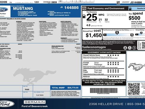 Used 2018 Ford Mustang Coupe image 27