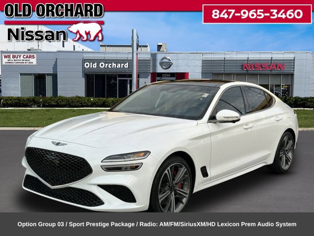 Used 2025 Genesis G70 3.3T Advanced w/ Sport Prestige Package AWD/4WD image 1