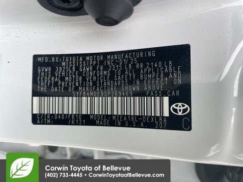 Used 2025 Toyota Corolla LE FWD image 24