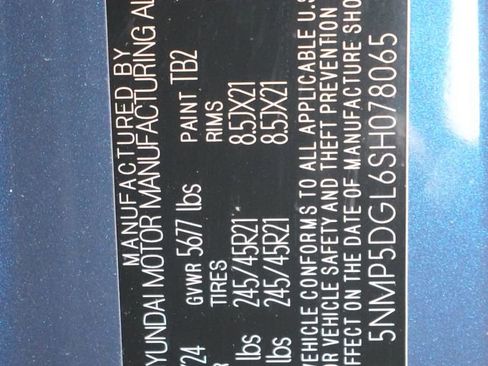 Used 2025 Hyundai Santa Fe Calligraphy image 55