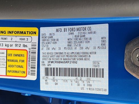 New 2025 Ford Bronco Sport Big Bend image 16