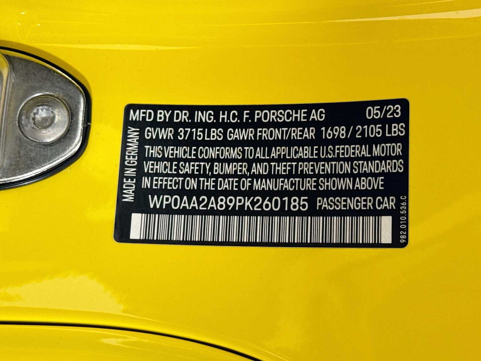 Certified 2023 Porsche 718 Cayman RWD image 29