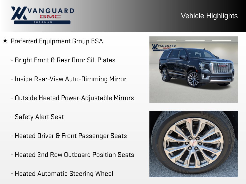 Used 2021 GMC Yukon Denali w/ Denali Premium Package RWD image 11