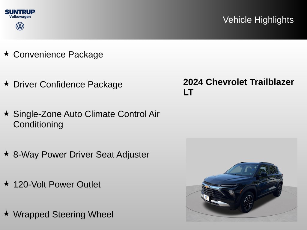 Used 2024 Chevrolet TrailBlazer LT w/ Convenience Package AWD/4WD image 16
