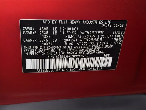 Used 2017 Subaru Outback 2.5i Limited image 27