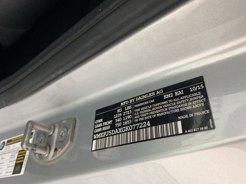 Used 2016 smart fortwo Prime RWD image 12