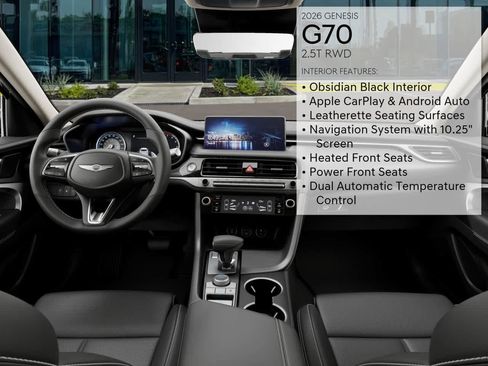 New 2026 Genesis G70 2.5T RWD image 17