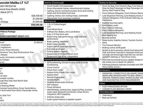 Used 2024 Chevrolet Malibu LT image 6