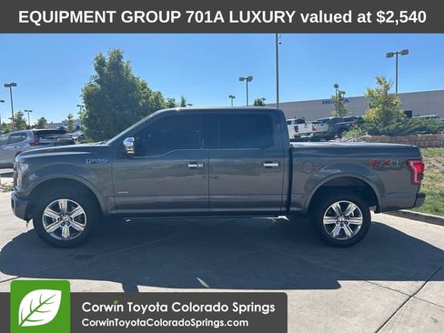 Used 2015 Ford F150 Platinum w/ Equipment Group 701A Luxury AWD/4WD image 5