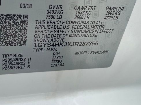 Used 2018 Cadillac Escalade ESV Luxury AWD/4WD image 32