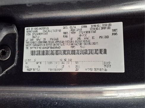 Used 2016 Ford F150 XLT w/ Equipment Group 302A Luxury AWD/4WD image 24