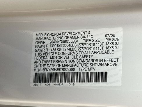 Used 2026 Honda Passport TrailSport Elite image 36