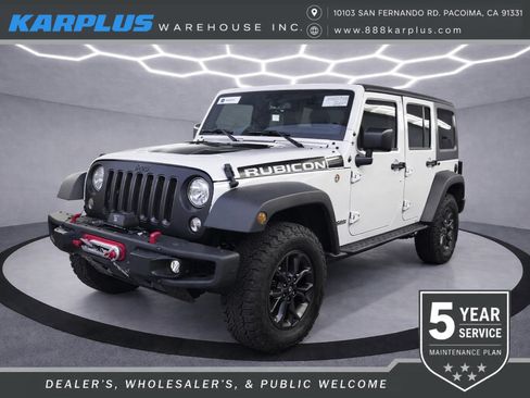 Used 2018 Jeep Wrangler Unlimited Rubicon AWD/4WD image 1
