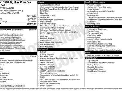 Used 2017 RAM 1500 Big Horn