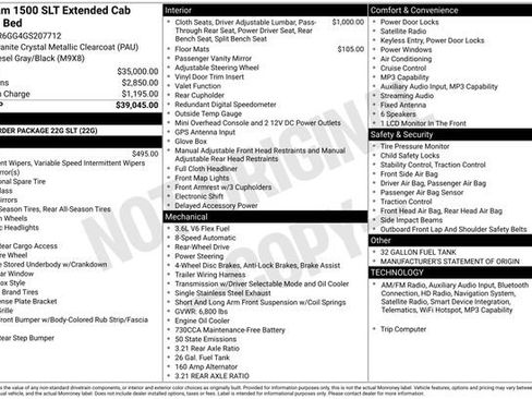 Used 2016 RAM 1500 Classic SLT image 8
