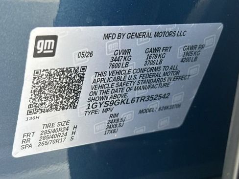 New 2026 Cadillac Escalade Platinum Sport w/ LPO, ONYX Package AWD/4WD image 28