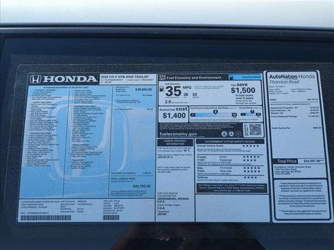 New 2026 Honda CR-V TrailSport image 23