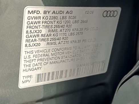Used 2026 Audi Q3 quattro 2.0T AWD/4WD image 24