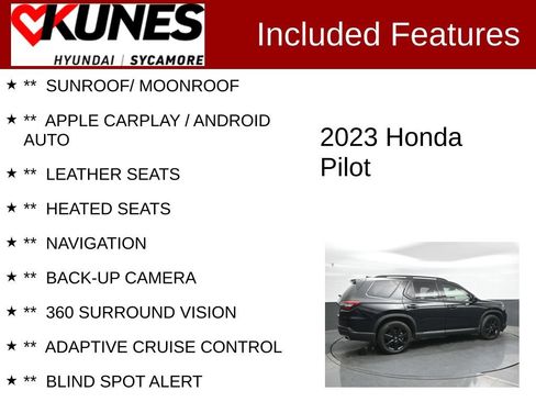 Used 2023 Honda Pilot Elite image 2