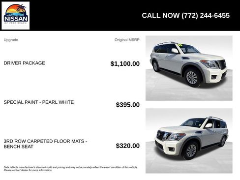 Used 2020 Nissan Armada SV w/ Driver Package image 6