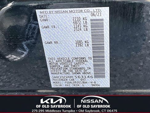 Certified 2023 Nissan Leaf SV Plus image 18