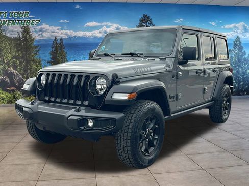 Certified 2022 Jeep Wrangler Unlimited Sport image 1