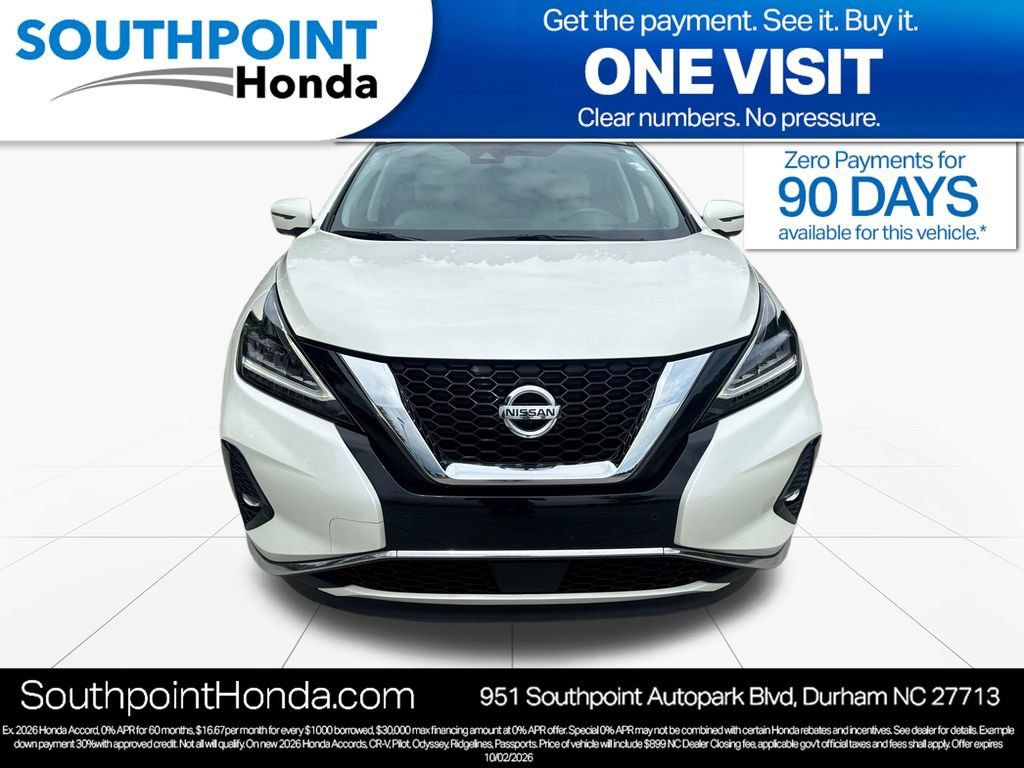 Used 2021 Nissan Murano SL w/ SL Moonroof Package AWD/4WD image 2