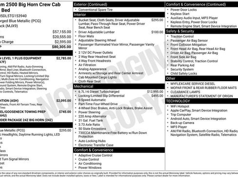 New 2026 RAM 2500 Big Horn AWD/4WD image 9