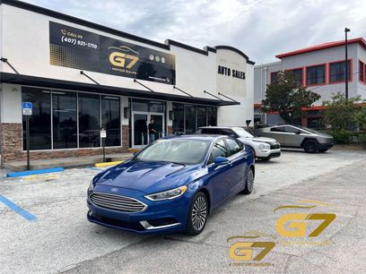 Used 2018 Ford Fusion SE w/ Fusion SE Technology Package