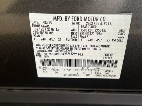 Used 2016 Ford Explorer Limited image 46