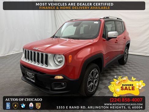 Used 2017 Jeep Renegade Limited AWD/4WD image 1