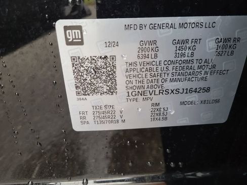 Used 2025 Chevrolet Traverse RS w/ LPO, Floor Liner Package AWD/4WD image 29