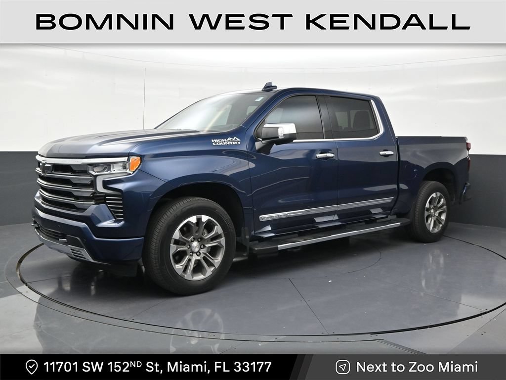 Used 2023 Chevrolet Silverado 1500 High Country w/ High Country Premium Package AWD/4WD image 1
