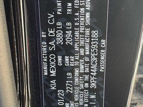 Certified 2023 Kia Forte GT FWD image 9