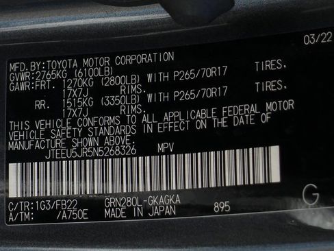 Used 2022 Toyota 4Runner SR5 image 47