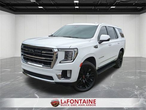 Used 2021 GMC Yukon SLT w/ SLT Premium Package image 1