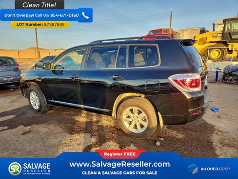Used 2012 Toyota Highlander 4WD Hybrid image 3