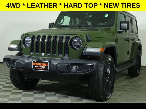 Used 2021 Jeep Wrangler Unlimited Sahara image 1