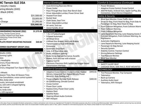 Certified 2023 GMC Terrain SLE w/ Driver Convenience Package AWD/4WD image 15