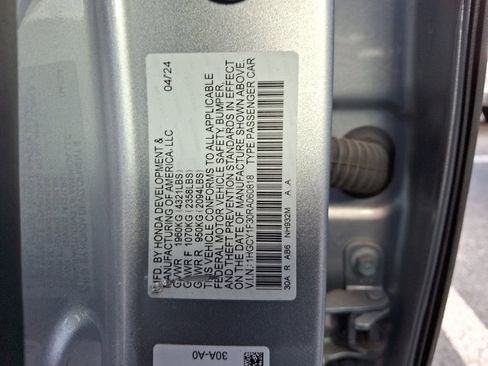 Certified 2024 Honda Accord EX image 29