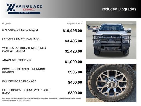 Used 2020 Ford F250 Lariat w/ Lariat Ultimate Package AWD/4WD image 9