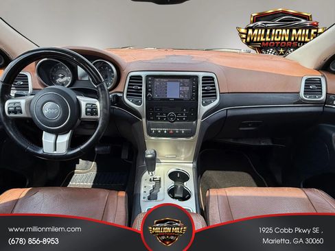 Used 2012 Jeep Grand Cherokee Overland Summit AWD/4WD image 3