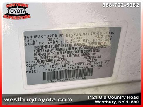 Used 2025 Nissan Kicks Play S FWD image 19